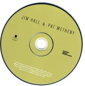 Jim Hall & Pat Metheny - Jim Hall & Pat Metheny (1998) [Remastered 2011]