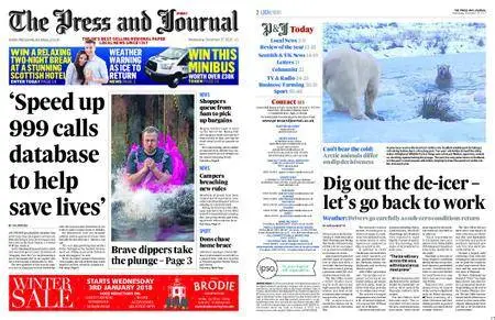 The Press and Journal North East – December 27, 2017