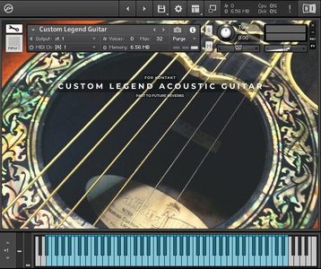 PastToFutureReverbs Custom Legend Acoustic Guitar for KONTAKT