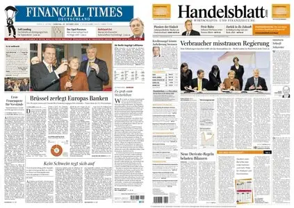 Handelsblatt & FinancialTimesDeutschland vom 27.10.2009