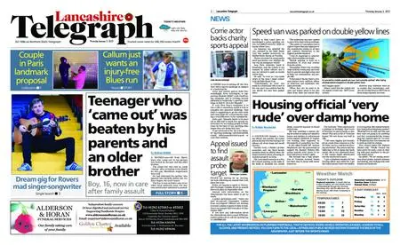Lancashire Telegraph (Burnley, Pendle, Rossendale) – January 05, 2023