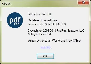 pdfFactory Pro 5.00 Workstation