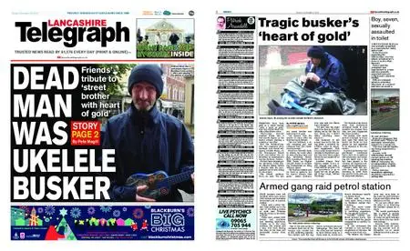 Lancashire Telegraph (Burnley, Pendle, Rossendale) – November 27, 2018