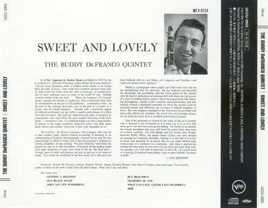The Buddy DeFranco Quintet - Sweet And Lovely (1956) {2012 Japan Jazz The Best Series 24bit Remaster UCCU-9955}