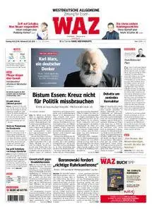 WAZ Westdeutsche Allgemeine Zeitung Essen-Werden - 01. Mai 2018
