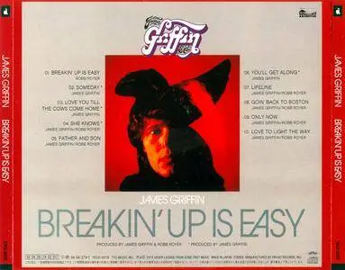James Griffin - Breakin' Up Is Easy (1974) Japanese Reissue 2002