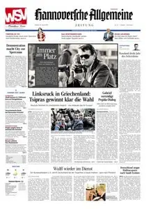 Hannoversche Allgemeine Zeitung - 26.01.2015