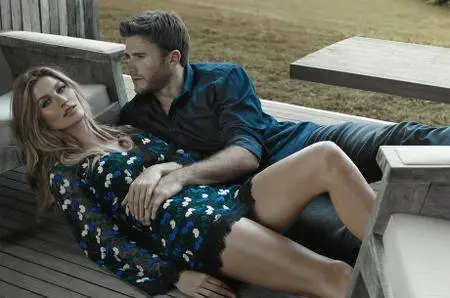 Gisele Bundchen and Scott Eastwood by Gui Paganini for Colcci Fall 2016