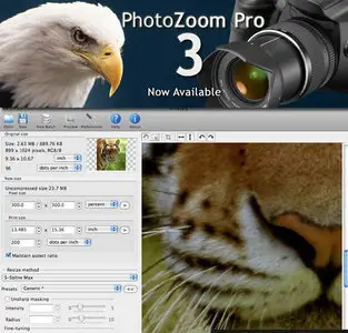 PhotoZoom Pro 3 v3.0.2 Mac