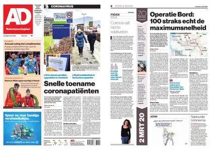 Algemeen Dagblad - Hoeksche Waard – 02 maart 2020
