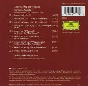 Daniel Barenboim - Beethoven: The Piano Sonatas (1999) (9CDs Box Set)