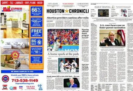 Houston Chronicle – October 08, 2021