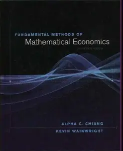 Fundamental Methods of Mathematical Economics (repost)