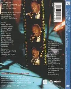 Branford Marsalis Quartet - Coltrane's A Love Supreme, Live In Amsterdam (2004) [CD+DVD Special Edition] {Marsalis Music}