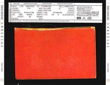 Radiohead - Amnesiac (2001) [Japanese Reissue, 2006]