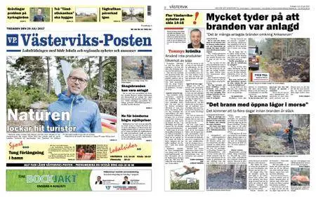 Västerviks-Posten – 25 juli 2017