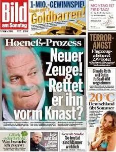 Bild am Sonntag, 09. März 2014
