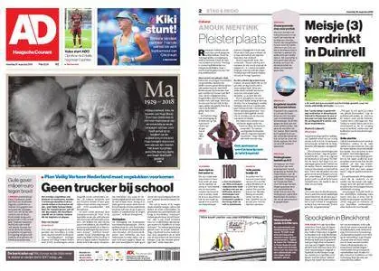 Algemeen Dagblad - Zoetermeer – 20 augustus 2018