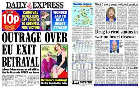 Daily Express – August 28, 2017