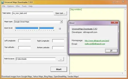 SoftOnPc Universal Maps Downloader 7.313