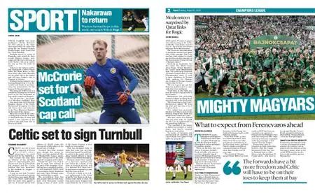 The Herald Sport (Scotland) – August 25, 2020
