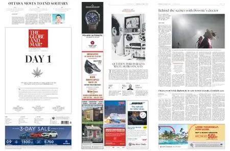 The Globe and Mail – October 17, 2018