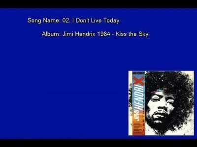 Jimi Hendrix - Kiss the Sky (1984) [Vinyl Rip 16/44 & mp3-320 + DVD] Re-up