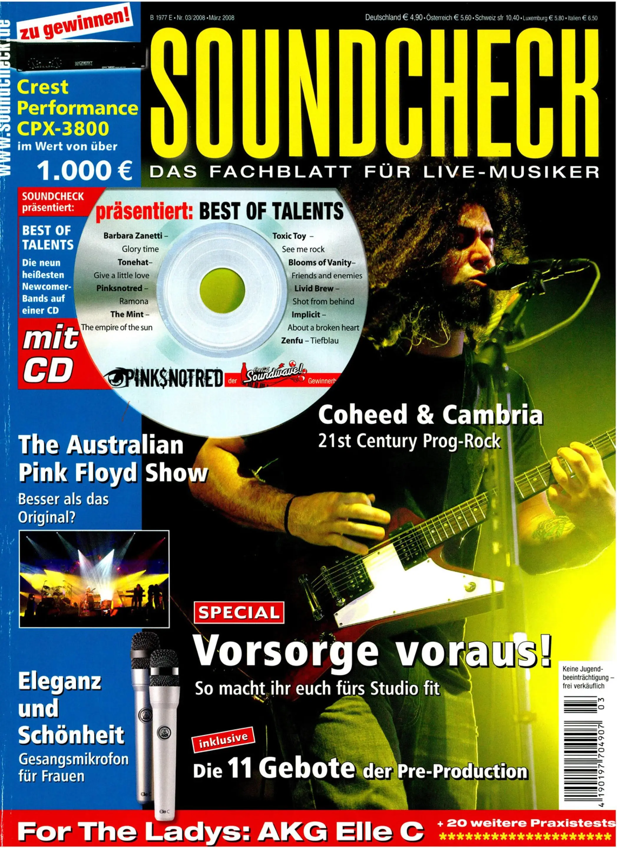 SOUNDCHECK – 11 Februar 2008