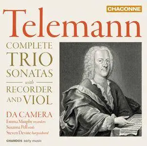 Da Camera - Telemann: Complete Trio Sonatas with Recorder & Viol (2017)
