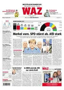 WAZ Westdeutsche Allgemeine Zeitung Castrop-Rauxel - 25. September 2017