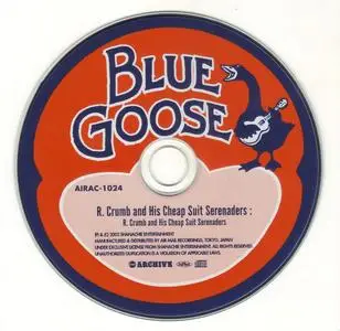 R. Crumb - And His Cheap Suit Serenaders (1974) {Blue Goose Japan Mini LP AIRAC-1024 rel 2002}