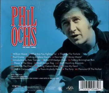 Phil Ochs - The Early Years (2000) {Vanguard Records 79566-2 rec 1963-1966}