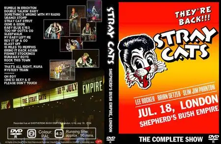 Stray Cats - Live from Sephard 2004 Full dvd