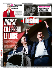 Libération du Lundi 11 Décembre 2017