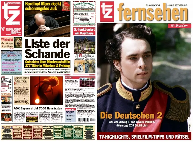 TZ München Wochenendausgabe vom 4./5. Dezember 2010