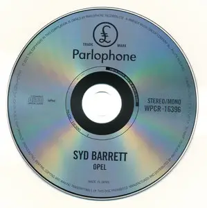 Syd Barrett - Opel (1988) [2015, Parlophone WPCR-16396, Japan]
