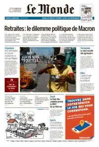 Le Monde du Mercredi 20 Novembre 2019