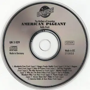 Mothers of Invention - American Pageant / Nullis Pretii [Universe UN 3 029] {Germany 199_}