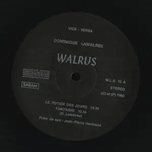 Dominique Lawalree - Vice-Versa (1980) {LP Editions Walrus WLS10} (Released on VINYL but not CD)