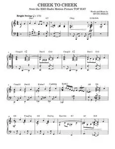 Cheek To Cheek [Jazz version] (arr. Brent Edstrom) - Fred Astaire, Irving Berlin (Piano Solo)