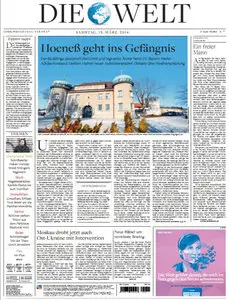 Die Welt am 15 Maerz 2014