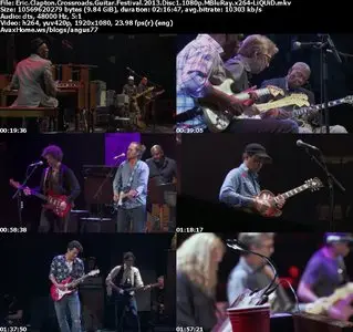 Crossroads Eric Clapton Guitar Festival 2013