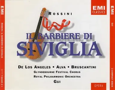Rossini: Il barbiere di Siviglia - de los Angeles, Alva, Bruscantini [Gui] [2 CD]