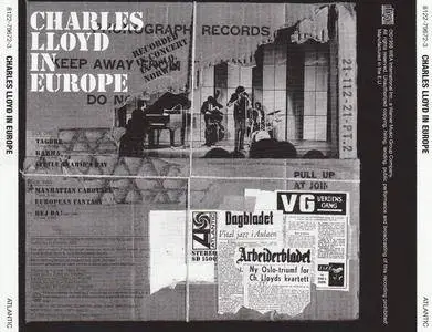 Charles Lloyd - Charles Lloyd In Europe (1966) {2013 Japan Jazz Best Collection 1000 Series, WPCR-27207}