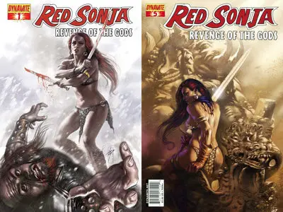 Red Sonja: Revenge of the Gods #1-5 (2011) Complete