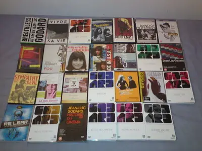 A Jean-Luc Godard Collection (1960-2004) [17 DVD9s & 15 DVD5s]
