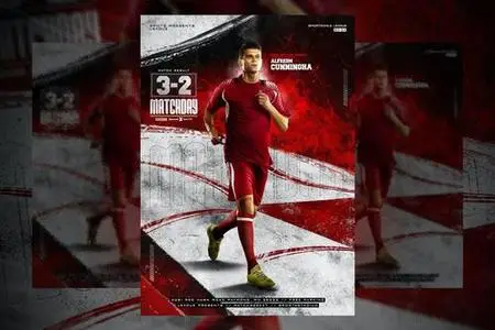 Soccer Flyer Template MFRX27U