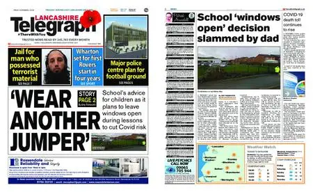 Lancashire Telegraph (Blackburn, Darwen, Hyndburn, Ribble Valley) – November 06, 2020