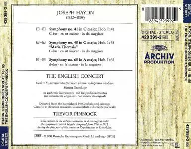 Trevor Pinnock, The English Concert - Joseph Haydn: The "Sturm & Drang" Symphonies, Vol. 3 "Maria Theresia" (1990)