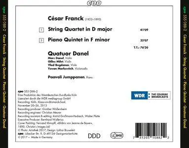 Quatuor Danel & Paavali Jumppanen - Franck: String Quartet in D Major & Piano Quintet in F Minor (2018)